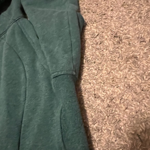 Lululemon Scuba Zip Up Hoodie Jacket in Heathered Teal size 8 - Picture 11 of 11